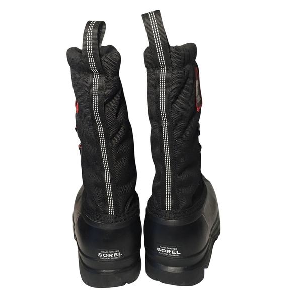 Sorel Youth Glacier XT Black Heavy Duty Winter Boots Big Kid Size 4 - Picture 2 of 13